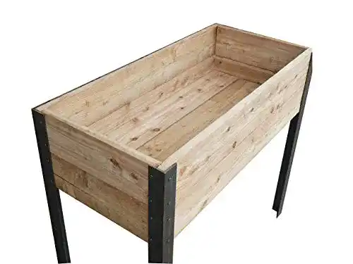 Hochbeet aus Lärchenholz für Terrasse und Garten