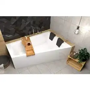 Ecolam Intima Duo Eckbadewanne 180×125 cm rechts mit Zubehör