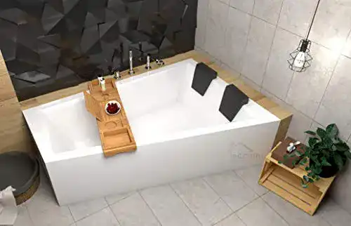 Ecolam Intima Duo Eckbadewanne 180×125 cm rechts mit Zubehör