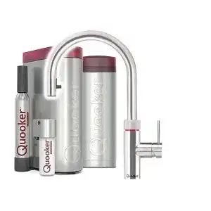 Quooker PRO3 & CUBE Flex RVS mit Cube-Filter