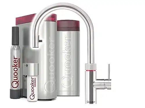 Quooker PRO3 & CUBE Flex RVS mit Cube-Filter