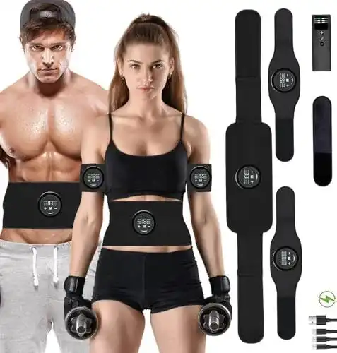 Bauchmuskelgürtel Yonars EMS Trainingsgerät für effektives Muskeltraining