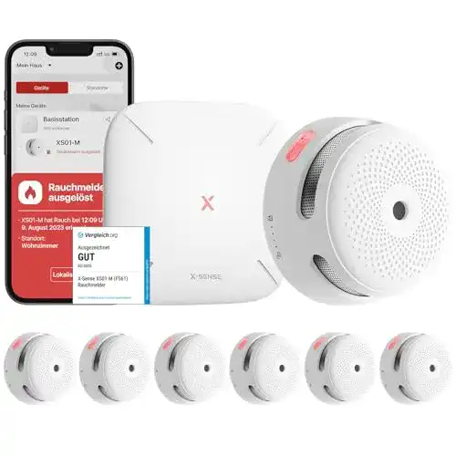Funkrauchmelder-Set X-Sense XS01-M ProConnected mit SBS50