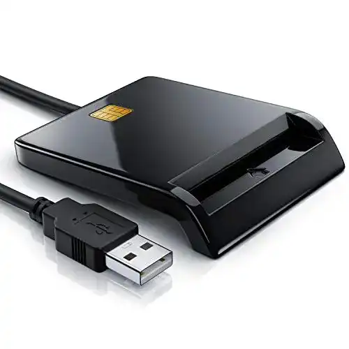 Chipkartenleser CSL-Computer USB SmartCard Reader für Windows 10 und 11