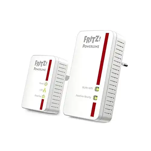 Powerline Adapter AVM FRITZ!Powerline 540E 510E WLAN Set