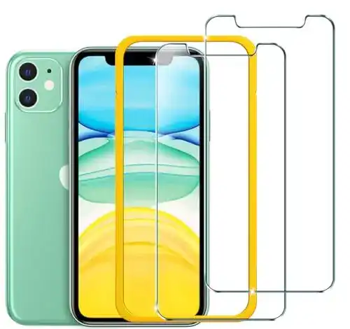 iPhone Schutzfolie ivoler 6 Stück für iPhone 11 mit Kamera Schutzfolie