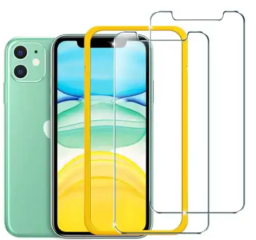 iPhone Schutzfolie ivoler 6 Stück für iPhone 11 mit Kamera Schutzfolie