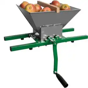 Obstmühle Güde OM 7 mit 7 Litern Fassungsvermögen und rostfreiem Einfülltrichter