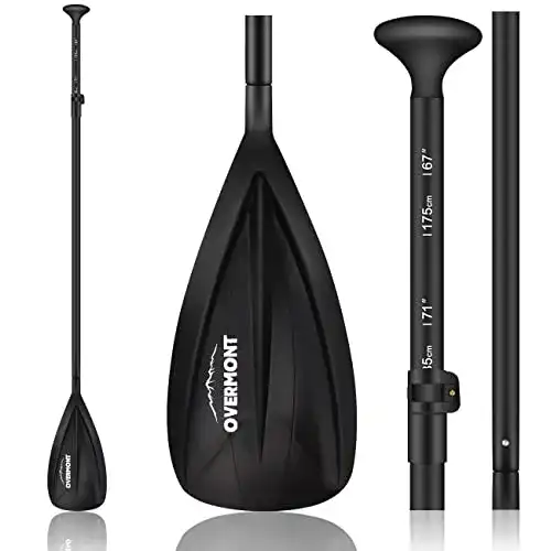 Paddel Overmont Teleskop SUP 165cm-215cm für Stand-Up Paddling