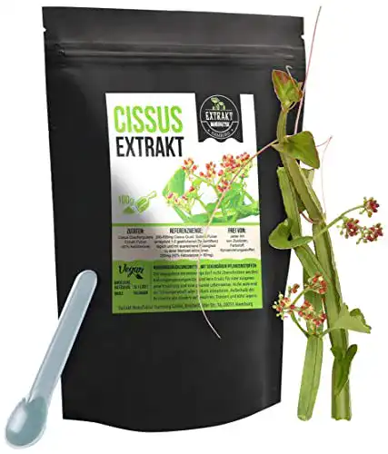 Cissus quadrangularis Extrakt Pulver mit Ketosterone – 100g