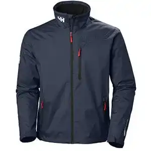 Segeljacke für Herren von Helly Hansen Crew Midlayer in Marineblau