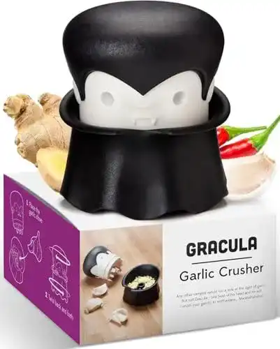 Knoblauchschneider Ototo Gracula Zerkleinerer und Schäler für Knoblauch