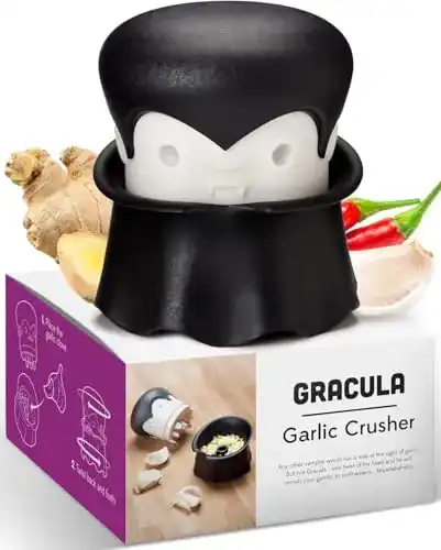 Knoblauchschneider Ototo Gracula Zerkleinerer und Schäler für Knoblauch