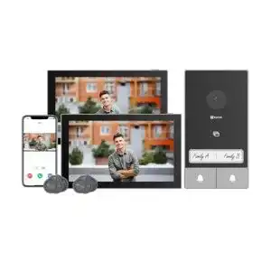 Ezviz 2K Video-Türsprechanlage für 2-Familienhäuser mit Touchscreens
