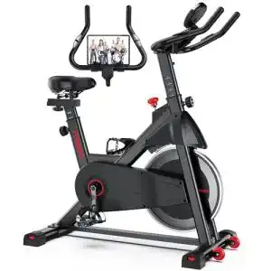 Indoor Cycling FITINDEX Heimtrainer Fahrrad mit magnetischem Widerstand