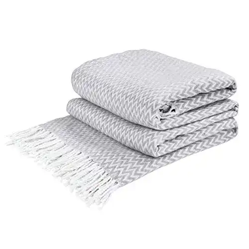 Sofadecke Lyhome Baumwolldecke für Sofa und Bett