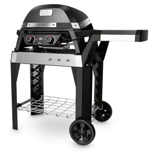 Elektrogrill Weber Pulse 2000 mit 2200 Watt und Wagen