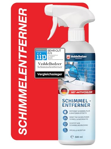Schimmelspray Veddelholzer 500 ml Schimmelentferner mit Aktivchlor