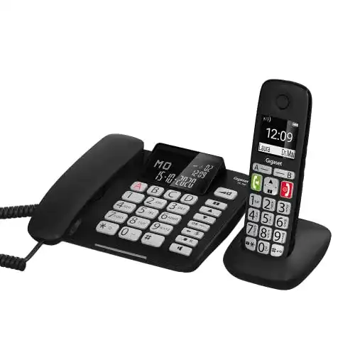 Gigaset DL780 Plus Kombi-Set Schnurtelefone mit Mobilteil