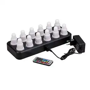 LED-Kerzen Set von Duni in Multicolor