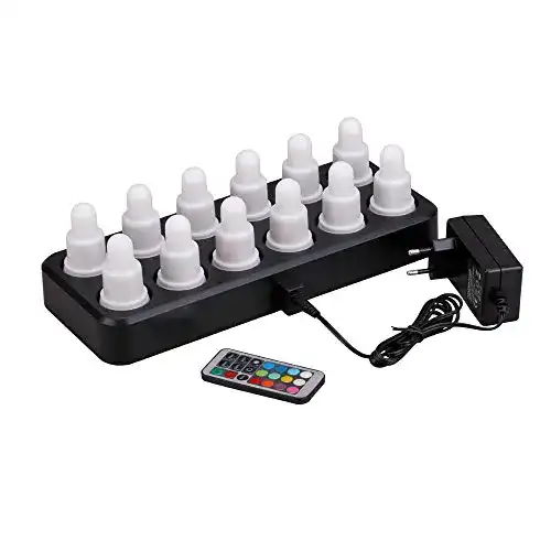 LED-Kerzen Set von Duni in Multicolor
