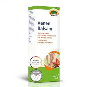 Venensalbe Sunlife Venen Balsam 100g – kühlende Pflege für Beine und Venen