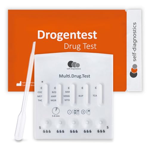 Drogentest Self-Diagnostics Drogenschnelltest Multi 11 T für Urinproben