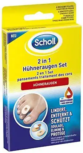 Hühneraugenpflaster Dr. Scholl’s Set zur Behandlung von Hühneraugen