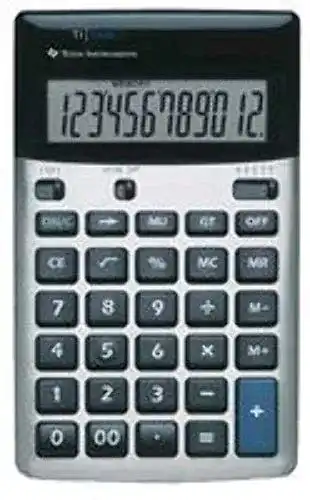 Tisch Taschenrechner Texas Instruments TI-5018SV