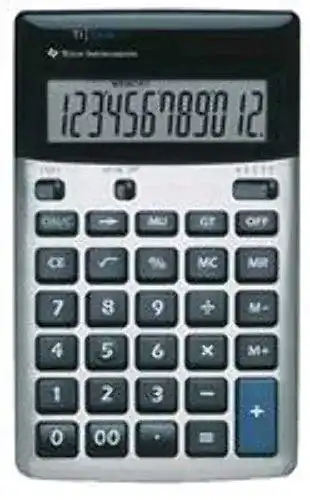 Tisch Taschenrechner Texas Instruments TI-5018SV