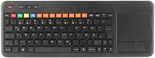 GeneralKeys Tastatur mit Touchpad für Samsung TV und PC