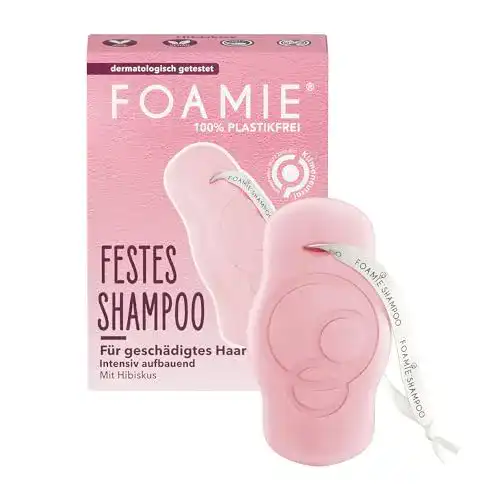 Festes Shampoo von Foamie für geschädigtes und fettiges Haar