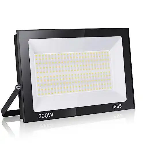 LED Strahler 200W Warmweiß 3000K mit 20000 Lumen für Innen und Außen