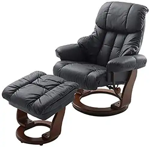 Relaxsessel mit Hocker Robas Lund Calgary, bis 130 kg belastbar