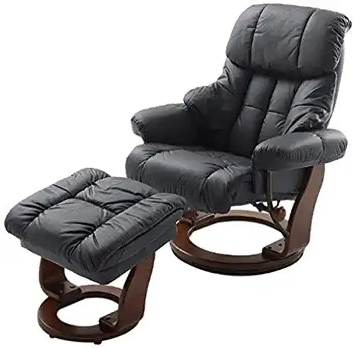 Relaxsessel mit Hocker Robas Lund Calgary, bis 130 kg belastbar