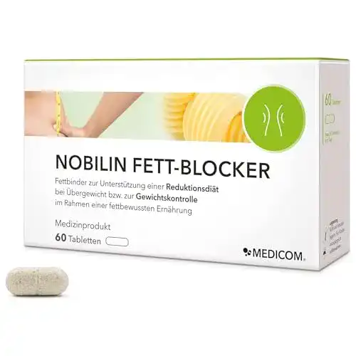 Fettbinder Medicom Nobilin Fett-Blocker zur Gewichtskontrolle