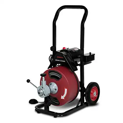 Rohrreinigungsmaschine Eberth elektrisch mit 20 Metern Spirale