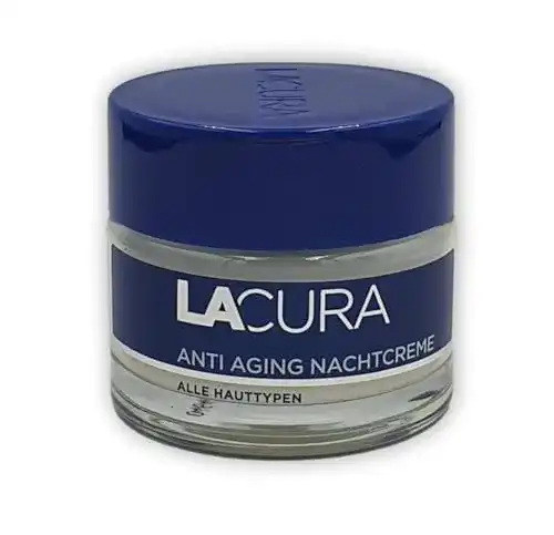 Lacura Anti Aging Q10 Nachtcreme für alle Hauttypen 50ml