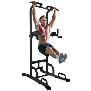 Sportstech 7in1 Power Tower PT300 als Dip-Station und Kraftturm