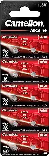 Camelion 12051000 Alkaline Knopfzelle ohne Quecksilber im 10er Set