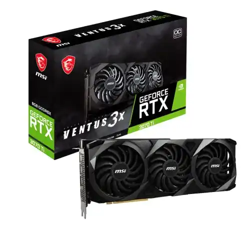 MSI GeForce RTX 3070 Ti Ventus 3X 8G OC Gaming Grafikkarte