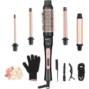 5-in-1 Lockenstab Set für verschiedene Lockenstile
