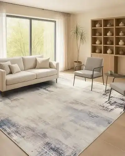 Vintage Teppich Songmics Home 160 x 230 cm für Wohnzimmer und mehr