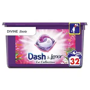 Dash Waschmittel Allin1 Pods Divine Envie für 32 Waschgänge