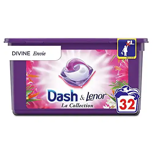 Dash Waschmittel Allin1 Pods Divine Envie für 32 Waschgänge