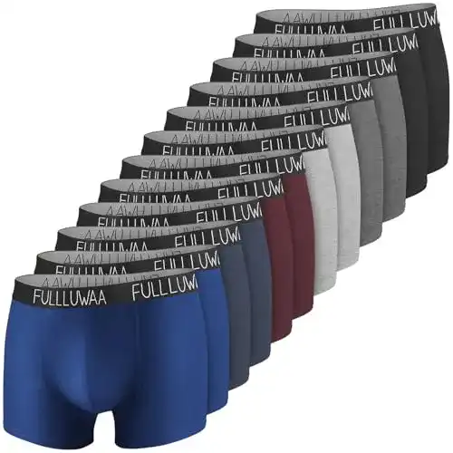 Boxershorts für Herren von Fullluwaa im 10er/12er Pack