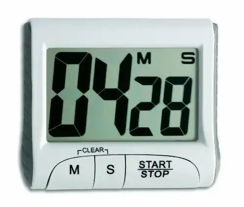 Digitaler Kurzzeitwecker TFA Dostmann Eieruhr Timer mit Memory-Funktion