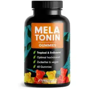 Schlafmittel ProFuel Melatonin Gummies 60 Stück