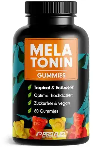 Schlafmittel ProFuel Melatonin Gummies 60 Stück
