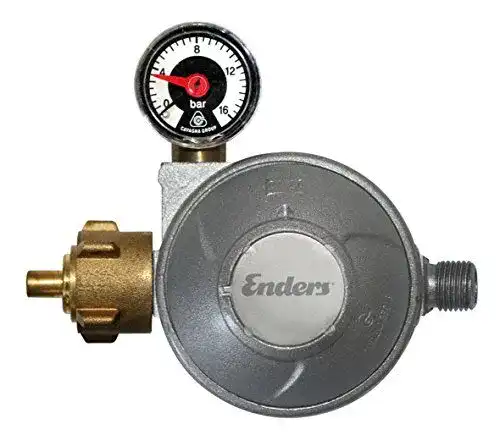 Gasdruckregler mit Manometer Enders für 1,5 kg/h